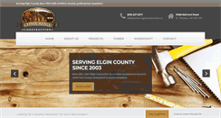 Desktop Screenshot of cedarridgeconstruction.ca